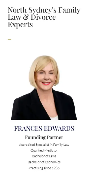 Edwards Family Lawyers website mobile preview screen 2