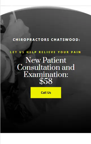 North Shore Chiro website mobile preview screen 2